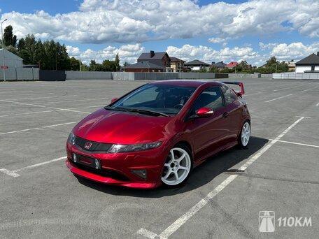 Honda, Civic Type R, 2000, 225, бензин, хэтчбек, механика, передний привод, среднее состояние, левый, красный, 1 200 000 ₽