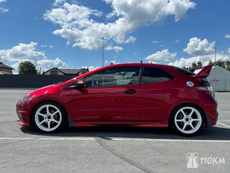 Honda, Civic Type R, 2000, 225, бензин, хэтчбек, механика, передний привод, среднее состояние, левый, красный, 1 200 000 ₽