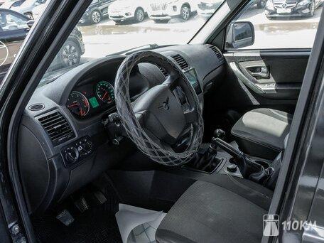 УАЗ, Патриот, 2700, 128, бензин, внедорожник, механика, полный привод, среднее состояние, левый, черный, 745 000 ₽