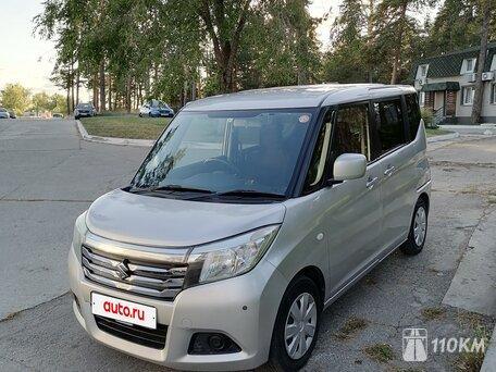 Suzuki, Solio, 1200, 91, бензин, минивэн, вариатор, передний привод, среднее состояние, правый, серый, 960 000 ₽