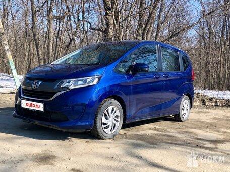 Honda, Freed, 1500, 129, бензин, минивэн, вариатор, передний привод, среднее состояние, правый, синий, 1 570 000 ₽