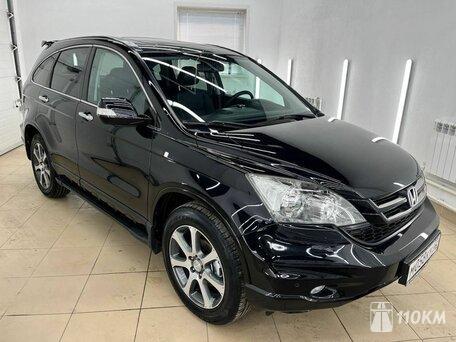 Honda, CR-V, 2400, 166, бензин, внедорожник, автомат, полный привод, среднее состояние, левый, черный, 1 930 000 ₽
