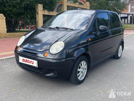 Daewoo, Matiz, 800, 52, бензин, хэтчбек, механика, передний привод, среднее состояние, левый, черный, 230 000 ₽