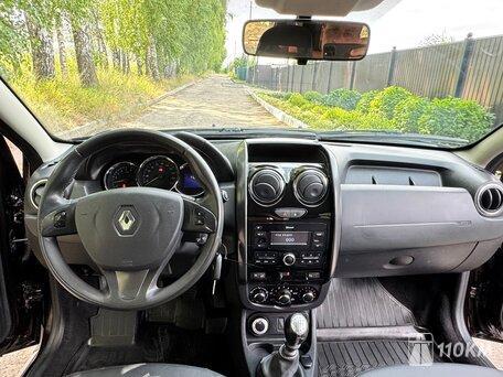 Renault, Duster, 2000, 143, бензин, внедорожник, механика, полный привод, среднее состояние, левый, коричневый, 1 590 000 ₽