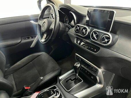 Mercedes, X-Класс, 2300, 190, дизель, пикап, автомат, полный привод, среднее состояние, левый, черный, 3 997 000 ₽