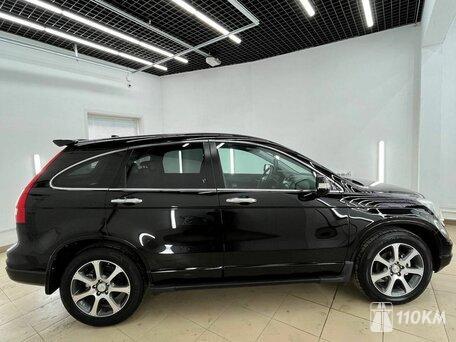 Honda, CR-V, 2400, 166, бензин, внедорожник, автомат, полный привод, среднее состояние, левый, черный, 1 930 000 ₽