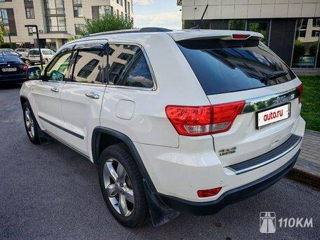Jeep, Grand Cherokee, 3600, 286, бензин, внедорожник, автомат, полный привод, среднее состояние, левый, белый, 1 800 000 ₽