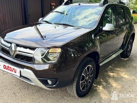 Renault, Duster, 2000, 143, бензин, внедорожник, механика, полный привод, среднее состояние, левый, коричневый, 1 590 000 ₽