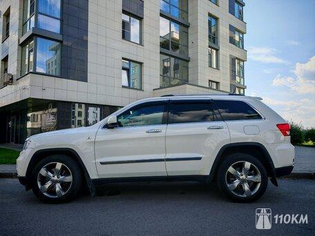 Jeep, Grand Cherokee, 3600, 286, бензин, внедорожник, автомат, полный привод, среднее состояние, левый, белый, 1 800 000 ₽