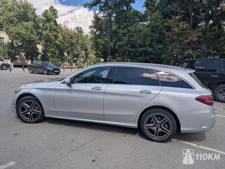Mercedes, C-класс, 1500, 184, бензин, универсал, автомат, полный привод, среднее состояние, правый, серый, 2 590 000 ₽