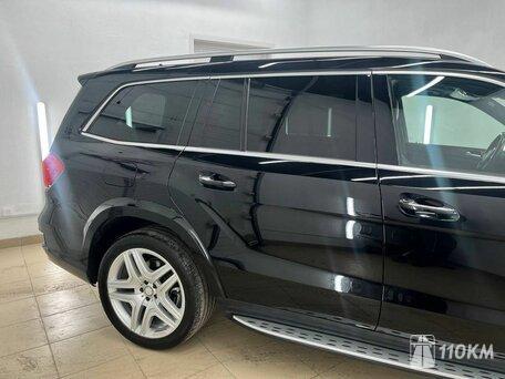 Mercedes, GL-класс, 4700, 435, бензин, внедорожник, автомат, полный привод, среднее состояние, левый, черный, 2 998 000 ₽