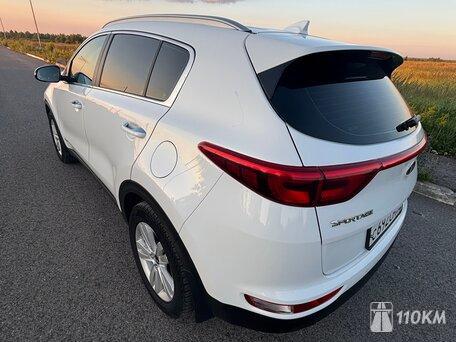 KIA, Sportage, 2000, 150, бензин, внедорожник, автомат, полный привод, среднее состояние, левый, белый, 2 020 000 ₽