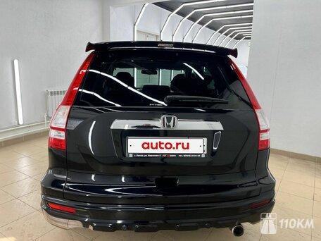 Honda, CR-V, 2400, 166, бензин, внедорожник, автомат, полный привод, среднее состояние, левый, черный, 1 930 000 ₽
